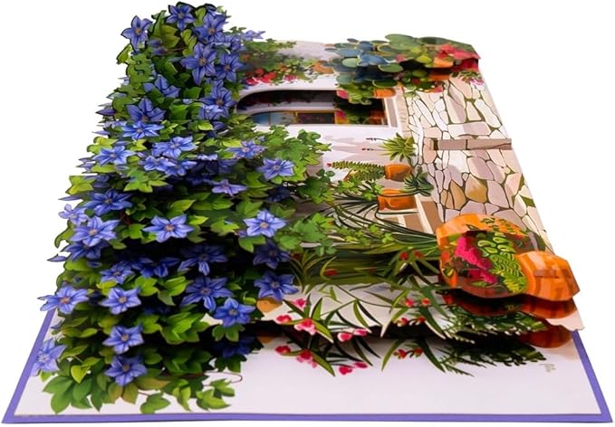 3D Flower Card F65