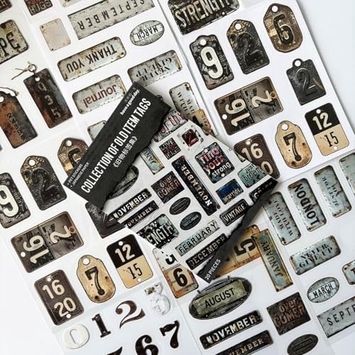 Journaling Stickers for Scrapbooking Supplies, Label Scrapbook Sticker Book - Image 3