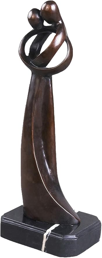 Toperkin Abstract Sculptures Home Decor Lover Statues Bronze BSE-002