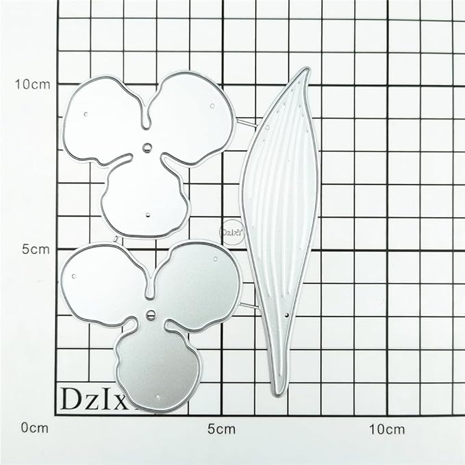 DzIxY Patchwork Tulips Flowers Leaves Metal Cutting Dies for Card Making Kit Embossing Paper Die Cuts Set Scrapbook Stencils Supplies Machine Templates