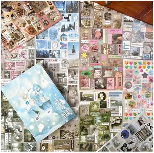 Japanese Stickers for Journaling Supplies, Kawaii Journal Stickers for DIY - Image 2