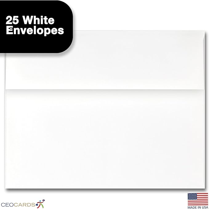 Happy Birthday Cards with Envelopes (25 Variety Pack – 5 Designs) Creative Bulk Birthday Card Set for Family & Business (5x7 inch – A7) Office, Work, Coworkers, Employees, Clients (VP2410) Made in USA