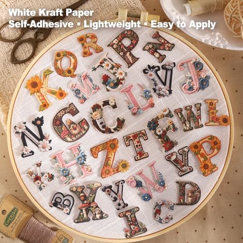 156 Pcs Alphabet Stickers for Scrapbooking and Journaling - Image 3