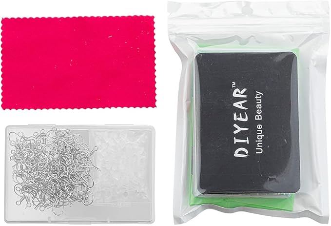 Hypoallergenic Silver Earring Hooks - 120 pcs/60 Pairs s925 Sterling Silver Plated Ear Wires for Jewelry Making, Jewelry findings Parts with 120 pcs Rubber Earring Backs Stopper for DIY Earrings