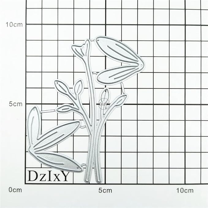 DzIxY Patchwork Flowers Metal Cutting Dies for Card Making Kit Embossing Paper Die Cuts Set Scrapbook Stencils Supplies Machine Templates