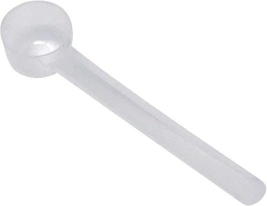 2 Tsp (2/3 Tbsp | 10 mL) Long Handle Rounded Scoop for Coffee, Protein Powder, Pet Food, Spices, Grains, Dry Goods – Food-Grade BPA-Free Plastic Measuring Spoon (Pack of 1)