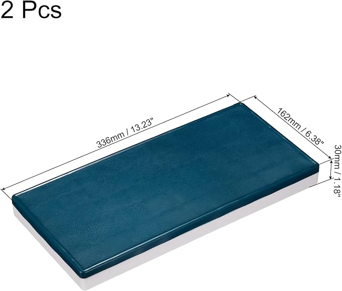 PATIKIL 44 Compartments Paint Palette, 2 Pack Plastic Painting Tray Deep Saver Box Detachable with Soft Cover Art Supplies Storage Organizer for Watercolor Gouache Oil Paint Art