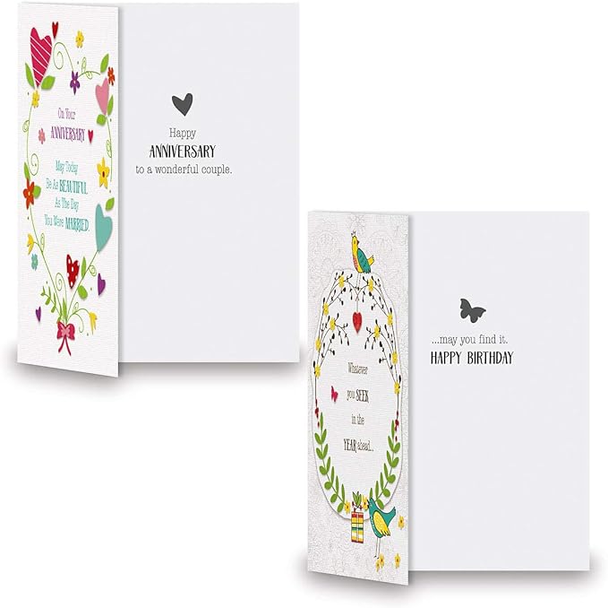 Current Greatest Blessings All Occasion Value Pack - 18 Cards With Envelopes, Celebration, Get Well, Sympathy, Birthday, Anniversary & Thinking of You Variety, Large 5" x 7" Assortment, 9 Design Set
