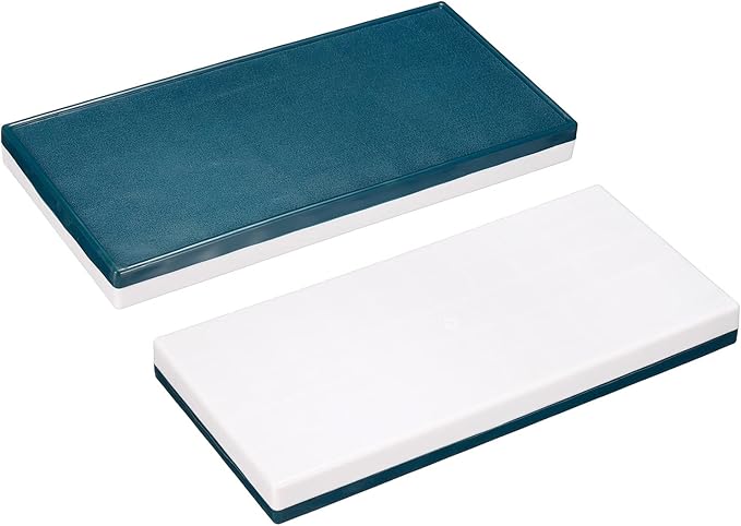 PATIKIL 48 Compartments Paint Palette, 2 Pack Plastic Painting Tray Deep Saver Box Detachable with Soft Cover Art Supplies Storage Organizer for Watercolor Gouache Oil Paint Art