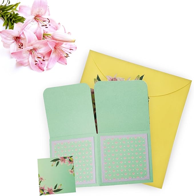 3D Pop-Up Thank You Cards! Birthday Gift Card with Note Note Card and Envelope, Perfect for Birthdays, Teacher Appreciation, or Gifting Mom, Grandma, Dad, or Best Friends.