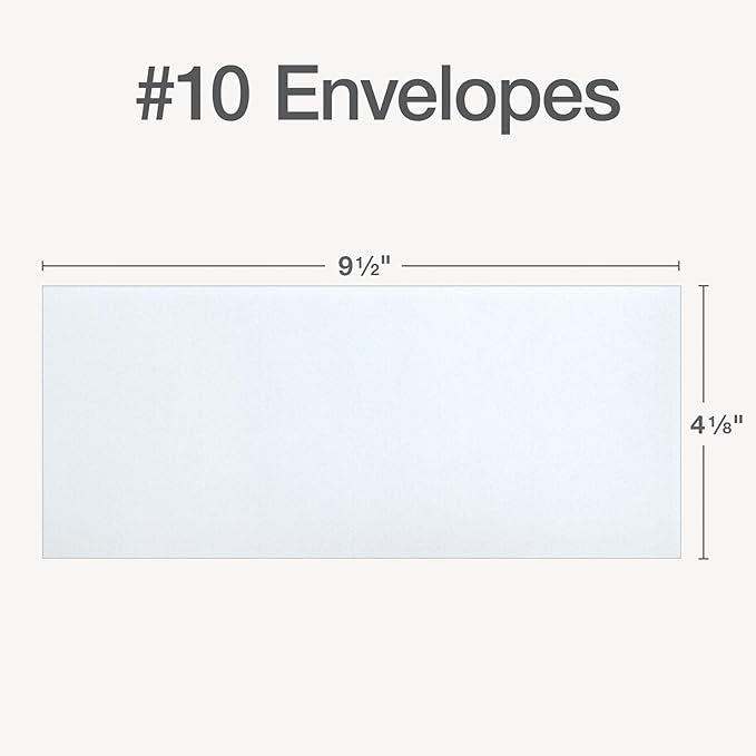 Columbian #10 Self-Seal Security Envelopes, Security Tint and Pattern, Redi-Strip Self-Seal Closure, 24-lb White Wove, 4-1/8" x 9-1/2", 100/Box (1016911)