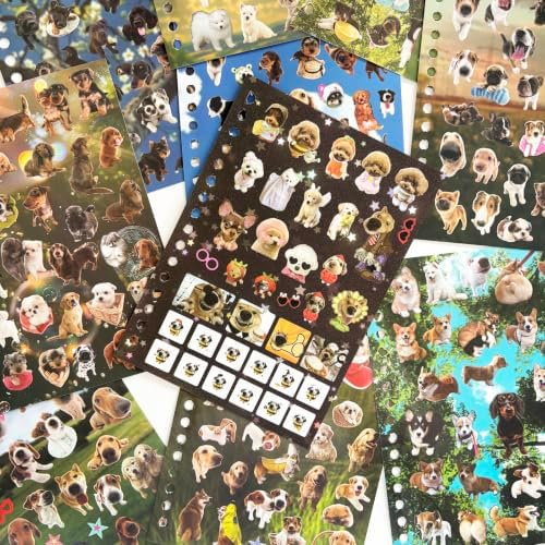 Japanese Stickers Book for Scrapbooking Supplies,Dogs Stickers for Planner - Image 5