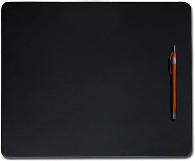 Dacasso Black Leatherette 14″ x 11.5 Conference Table Pad (P1035)