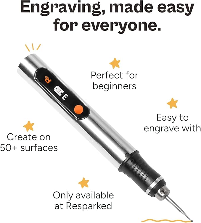 Customizer™ Special Edition Engraving Kit – DIY Starter Set with Engraving Pen, Bits & Materials – Create Personalized Keychains, Magnets & Metal Art – Giftable Craft Kit for Beginners