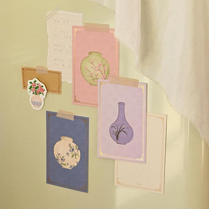 Monolike Pottery Single Card - Mix 12 pack Postcards