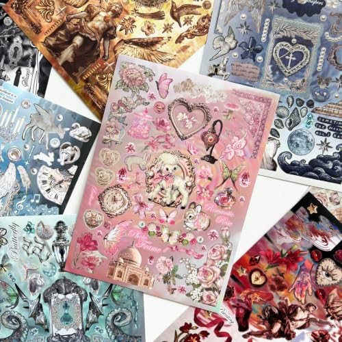 Dreamcore Japanese Stickers Book for Journaling Supplies,Stickers for Planner - Image 4
