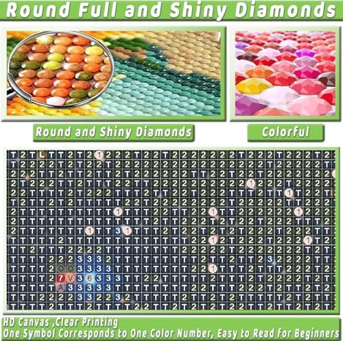 Square Diamond Art Kits for Adults Cute Diamond Painting Kit for Beginner - Image 5