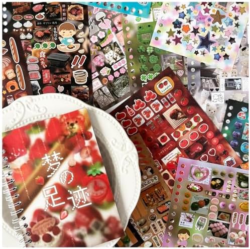 Japanese Stickers for Journaling Supplies,Kawaii Japanese Sticker Book - Image 2