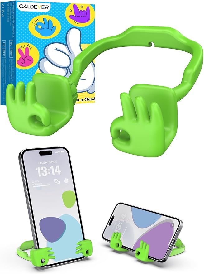 Stocking Stuffers for Teens Boys Girls Men Women Adults: Cell Phone Stand Gifts for Christmas Kids Patented OK Phone Holder for Desk Teenage Son Birthday Funny Gift Cool Gadgets Who Want Nothing
