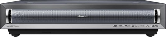 Hisense PX3-PRO Laser Cinema Triple Laser Ultra Short Throw Home Theater Projector, 80"~150", 4K UHD, Dolby Vision & Atmos, HDR10+, IMAX Enhanced, 3000 ANSI Lumens, Google TV