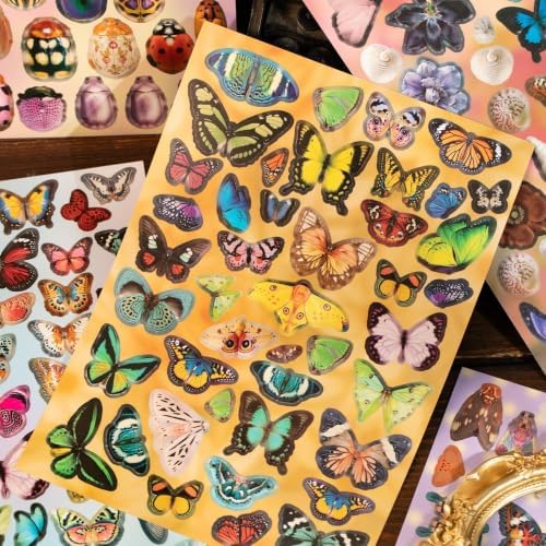 Retro Sticker Book, Cute Stickers, Phone Laptop Stickers, Secret Garden - Image 4