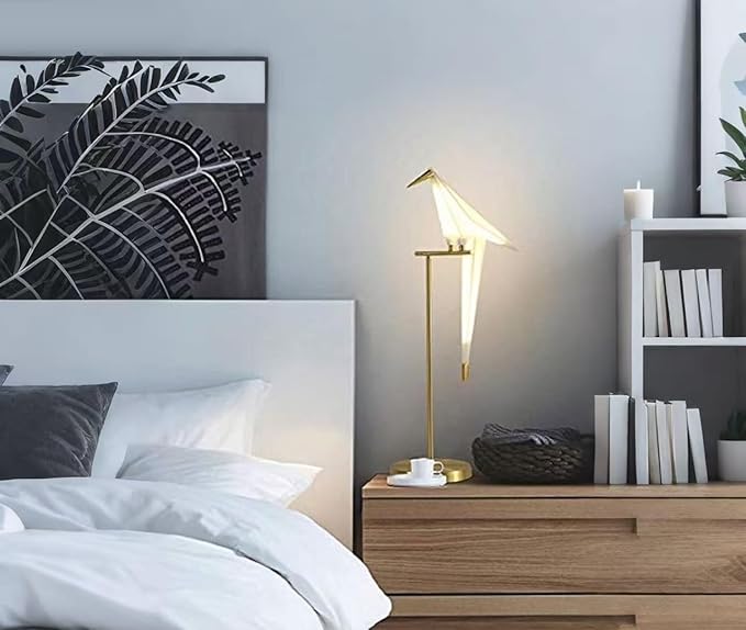 Modern Art LED Lamp Bird Floor Light Lamp Table Desk Lamp Decoration for Kid Adult Home Living Room Bedroom Dinning Room Office