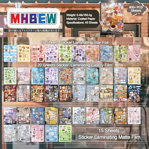 800PCS+ Japanese Sticker Book Heisei Retro Cute Korean Stickers - Image 3