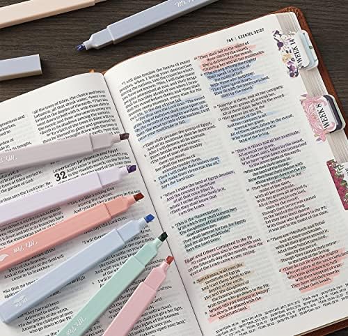 Mr. Pen- Aesthetic Highlighters No Bleed, 16 Pack, Morandi Colors | Chisel Tip, Cute Highlighters Assorted Colors for Journaling, Highlighting, Underlining, Fast Dry, Back to School Supplies - Image 4