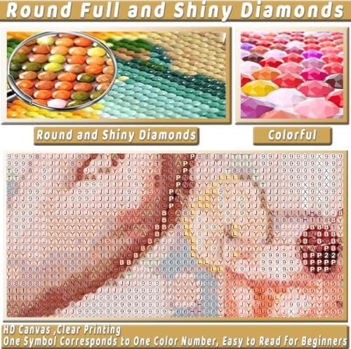 Pink Poker Diamond Art Kits for Adults Diamond Painting Kit for Beginner - Image 6