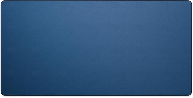 Jotsome Leather Desk Mat, Non-Slip Desk Blotter Pad - Desk Protector for Office, Home, Laptop, and Desktop, Gift for The Holidays or Christmas (Midnight Blue, 34" x 17")