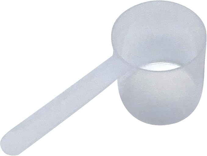 3/8 Cup (3 Oz. | 6 Tbsp | 90 mL) Long Handle Scoop for Coffee, Protein Powder, Pet Food, Spices, Grains, Dry Goods – Food-Grade BPA-Free Plastic Measuring Spoon (Pack of 1)