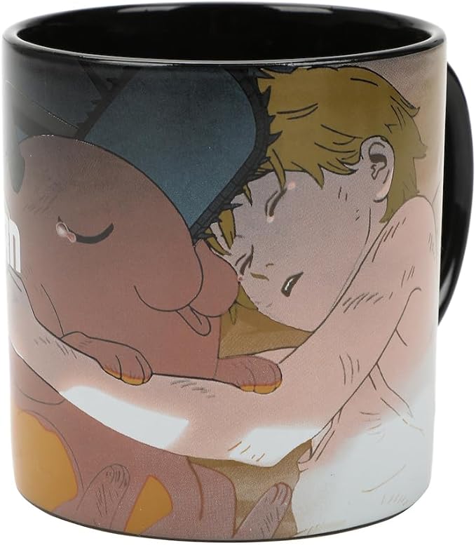 Bioworld Chainsaw Man Denji Full-Wrap Decal 16 Oz Ceramic Mug