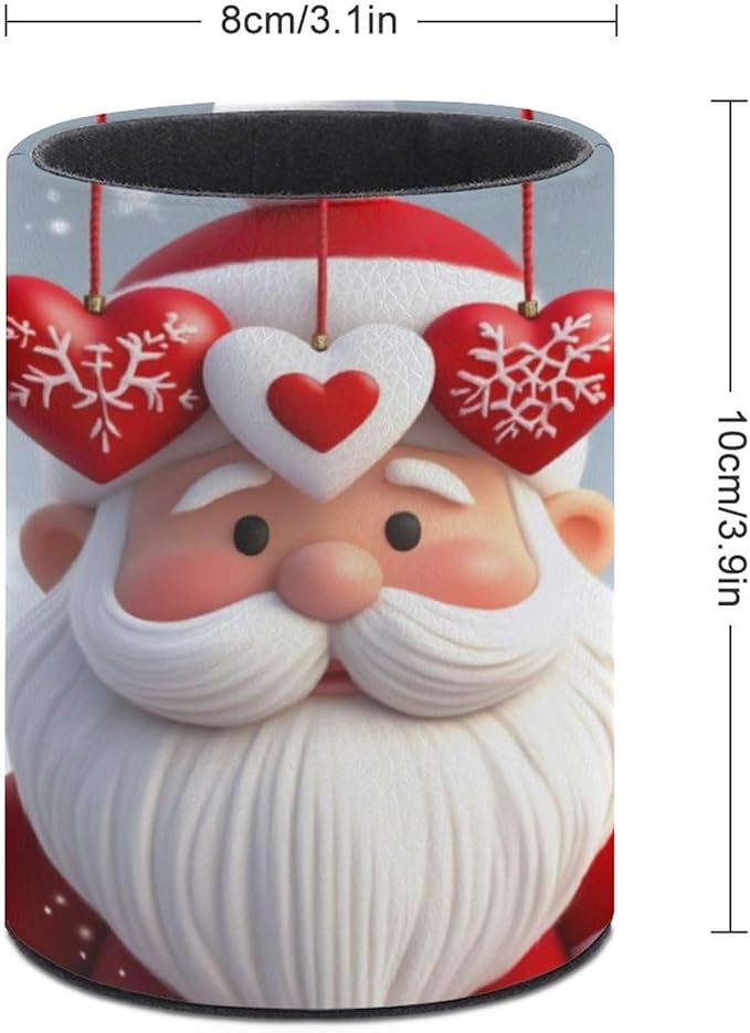 Men's Fashion Pencil Pen Holder Cup, Waterproof Office Supplies, Waterproof Multifunctional Office Supplies Christmas Gnome