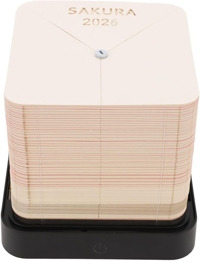 Aramox 3D Memo Pad, Paper Carving Notepad with LED Light, Unique Desktop Decoration for Home Office and Special Occasions (Pink)