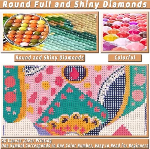 Pink Poker Diamond Art Kits for Adults Diamond Painting Kit for Beginner - Image 5