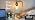 QiMH Set of 2 Industrial Table Lamps, Glass Desk Lamp for Living Room - Image 7