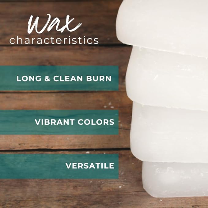 10lb Fully Refined Household Paraffin Candle Wax, Paraffin Wax for Candle Making, Bulk Candle Wax for Crafting Projects and Candle Making, Parafina, Cera para Velas