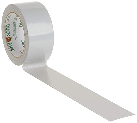 Duck Brand Colored Duct Tape, Dove Grey, 1.88 Inches x 20 Yards, Single Roll (285226)