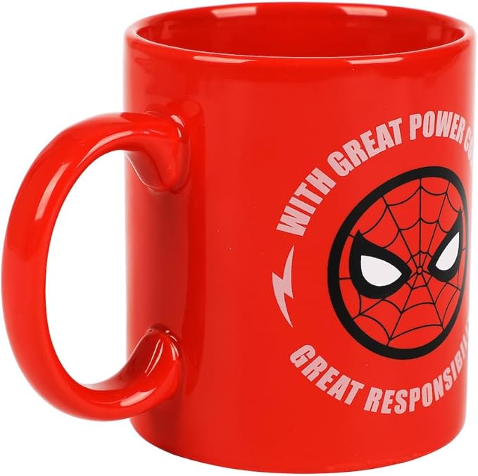 Bioworld Spider-Man With Great Power 16 Oz Ceramic Mug