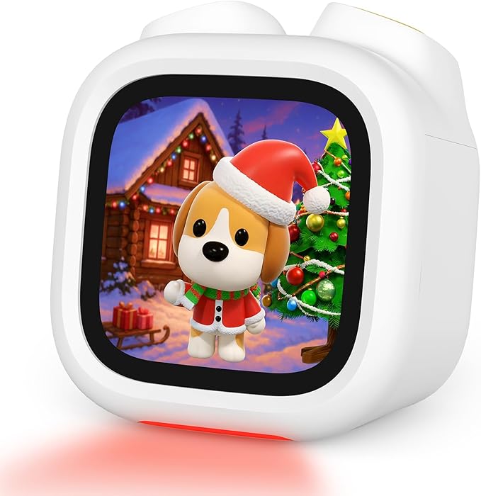 Pawpal Toy for Kids & Toddlers - All-in-1 Stories, Music, Podcast, Schedule, Ok-to-Wake, Habit-Building, Digital Pet, Nightlight, Parental Control, Message, Christmas Gifts for Girls Boys Ages 3+