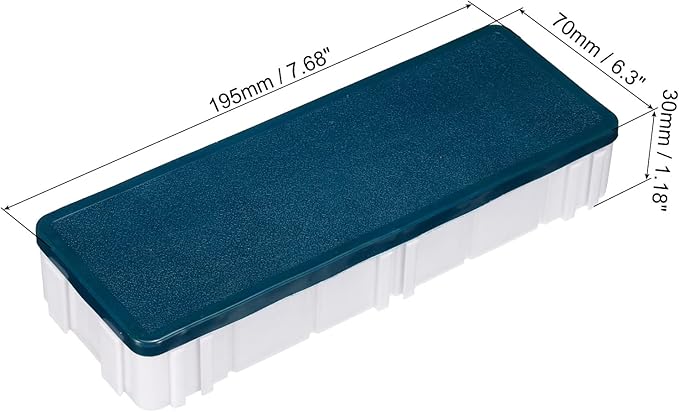 PATIKIL 12 Compartments Paint Palette, Plastic Painting Tray Deep Saver Box Detachable with Soft Cover Art Supplies Storage Organizer for Watercolor Gouache Oil Paint Art