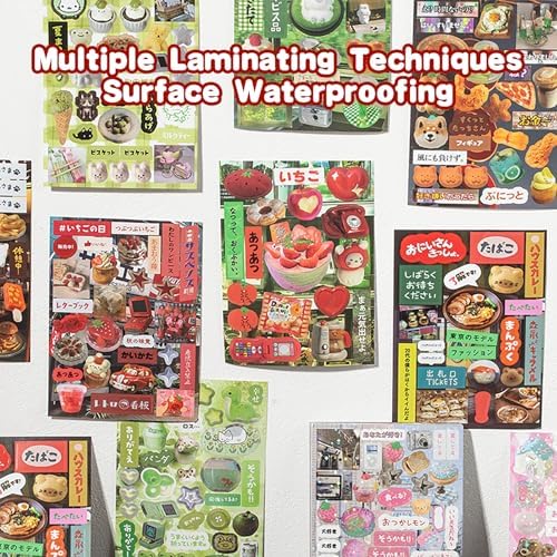Japanese Sticker Book Heisei Retro Cute Korean Stickers, 800PCS+ - Image 5
