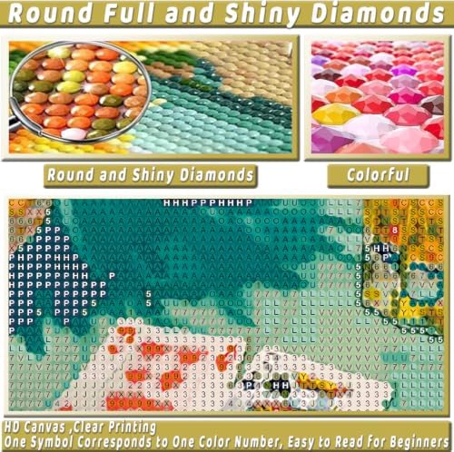 Cute Cocktail Diamond Art Kits for Adults Diamond Painting Kit for Beginner - Image 6