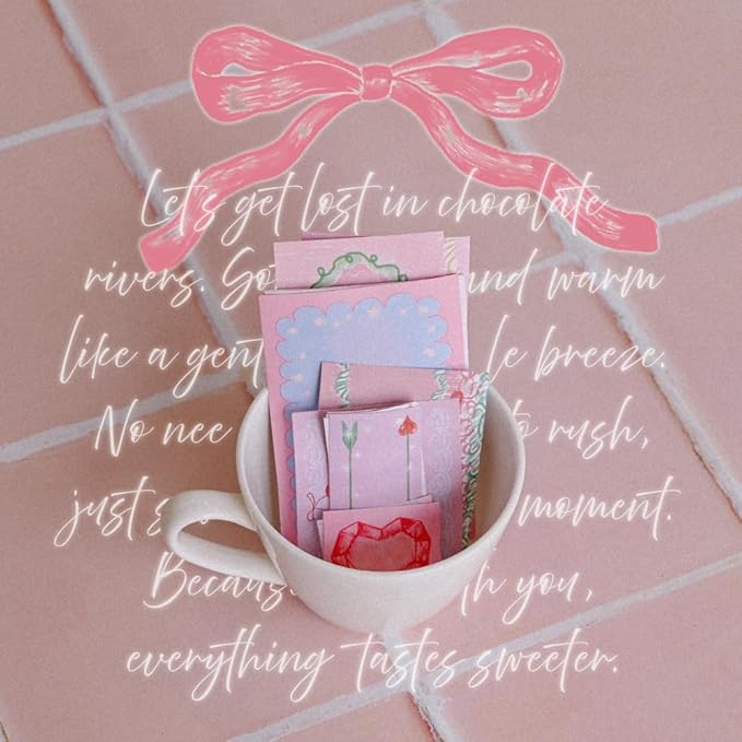 Monolike Dear Sweet Sticker Pack (102Pcs) - Variety Pack, Journal, Scrapbook, Fancy Sticker, Paper