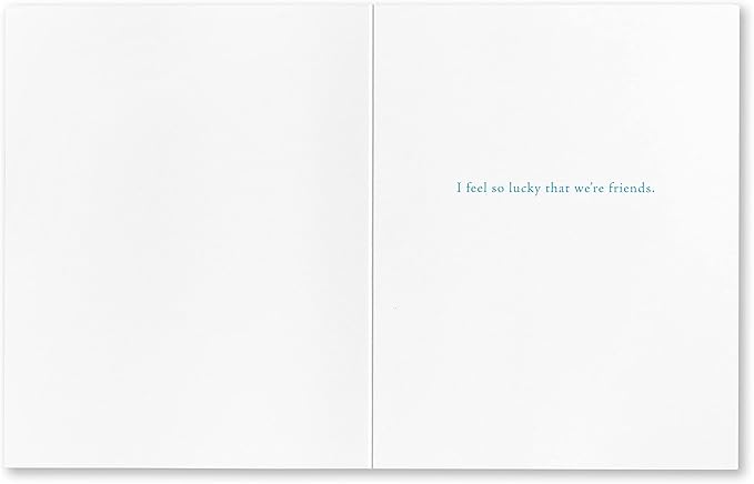 Compendium Positively Green 4-Pack of Friendship Cards – Perfect Pairs (Four Different Designs, One Card Each, with Envelopes)