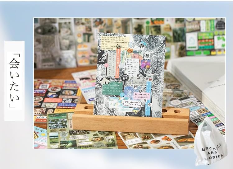 Alideco 30pcs Scrapbook Stickers Vintage Cakes Cuisine Desserts Sticker Book for Adults Sticker journaling Stickers for Scrapbooking (miwuyu) - Image 7