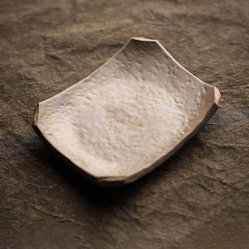 Ceramic Aromatherapy Burner — Candle Warmer for Herb, Natural Oil Fragrance Diffuser & Teapot Warmer, for Home Fragrance, Meditation, and Relaxation (D1-Tile Baking Dish) by Unknown
