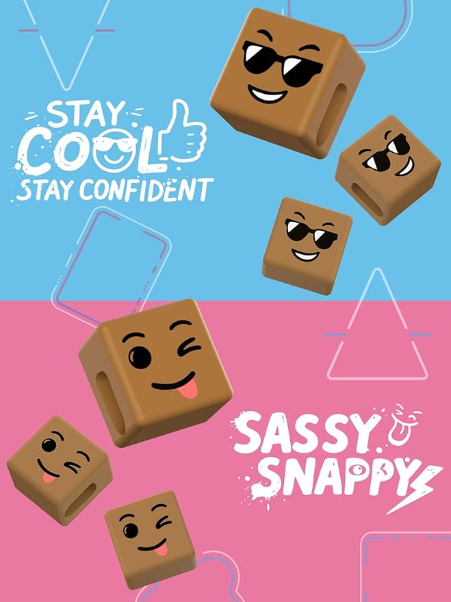 Christmas Stocking Stuffers for Teens Boys Kids Cell Phone Holder: OK Sign Phone Stand for Desk with Mood Cube Funny Mens Gifts for Girls Women Adults Teenage Husband Cool Gadgets Ideas Santa Gift