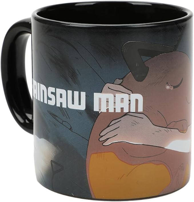 Bioworld Chainsaw Man Denji Full-Wrap Decal 16 Oz Ceramic Mug