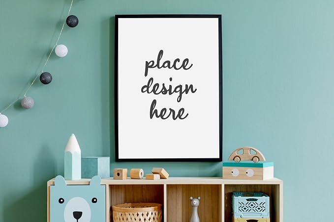 KTKDE 18x27 Picture Frame Black set of 3, Poster Frame Wooden, Puzzles Posters Photos or Artwork Photo Frame Vertical & Horizontal Wall Hanging